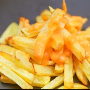 Cheesy Classic golden fries